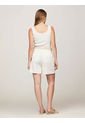 Bermudas Blanco Fluido Con Nudo De Cuerda Tommy Hilfiger de Tommy Hilfiger