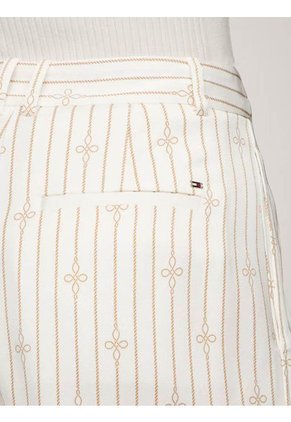 Bermudas Blanco Fluido Con Nudo De Cuerda Tommy Hilfiger