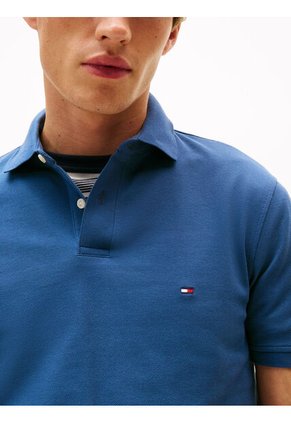 Polo Azul 1985 De Corte Regular Tommy Hilfiger