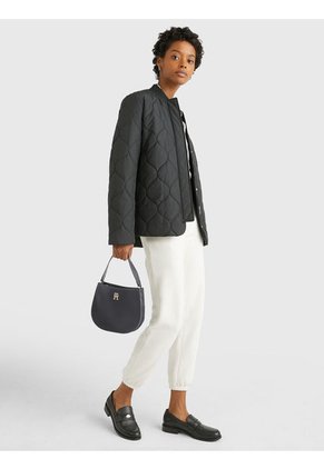 Bolso Pequeño Mediana Con Monograma Mujer Negro Tommy Hilfiger