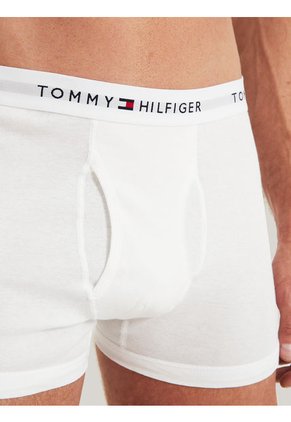 Pack Blanco De 3 Bóxer Con Detalles Distintivos De Tommy Hilfiger Tommy Hilfiger