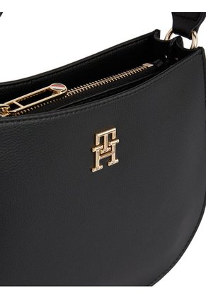 Bolso Pequeño Mediana Con Monograma Mujer Negro Tommy Hilfiger