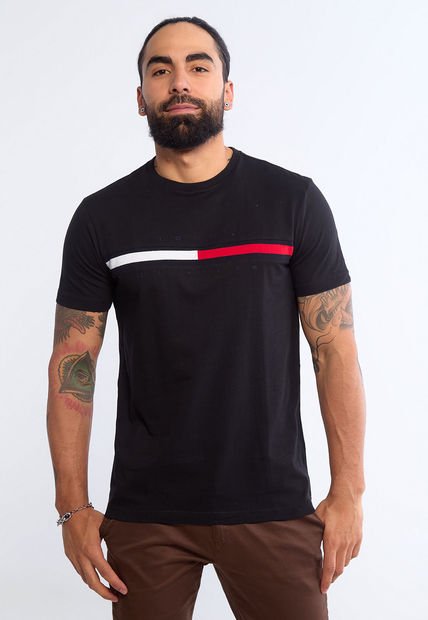 Camiseta TOMMY HILFIGER Negro