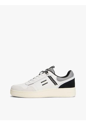 Tenis Blanco Retro Basket Tommy Hilfiger