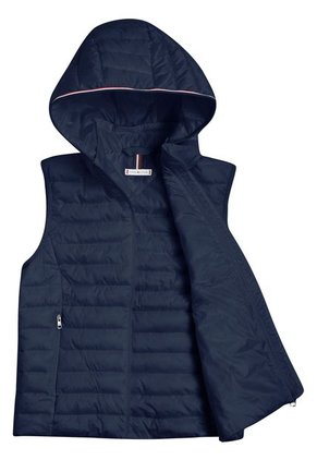 Chaleco Azul Acolchado Global Stripe Tommy Hilfiger