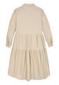 Vestido Beige Manga Larga Para Niñas Tommy Hilfiger de Tommy Hilfiger