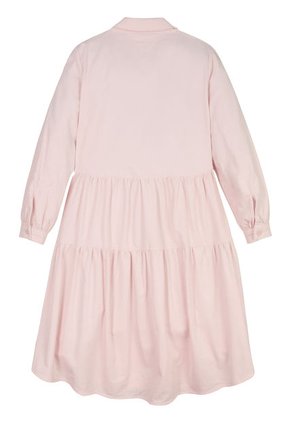 Vestido Rosado Manga Larga Para Niñas Tommy Hilfiger