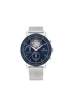 Reloj Tommy Hilfiger Modelo 1710609 Plateado Hombre