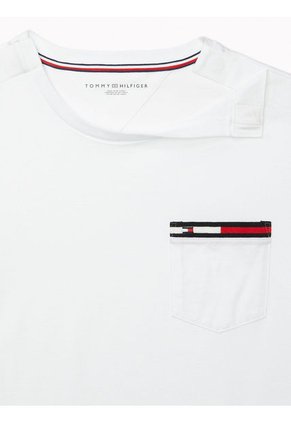 Camiseta Tommy Icons En Algodón Hombre Blanco Tommy Hilfiger