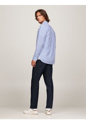 Camisa Flex De Corte Regular Con Cuadros Tommy Hilfiger
