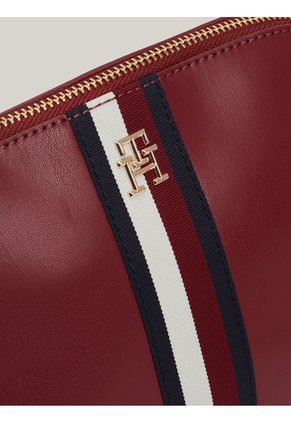 Bolso Rojo Cruzado Con Monograma TH Tommy Hilfiger