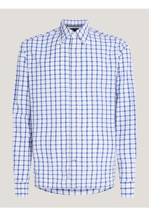 Camisa Flex De Corte Regular Con Cuadros Tommy Hilfiger