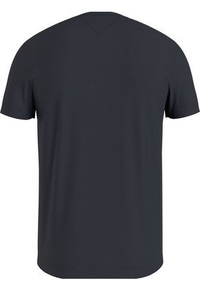 Camiseta De Corte Slim Con Logo Hombre Azul Tommy Hilfiger