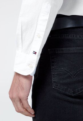 Camisa Blanco-Azul Navy-Rojo Tommy Hilfiger