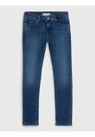 Jeans Nora Ceñidos Con Efecto Desteñido Niña Azul Tommy Hilfiger Tommy Hilfiger