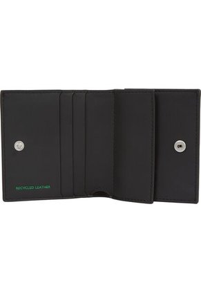 Billetera Negra Plegable Vertical Tommy Hilfiger