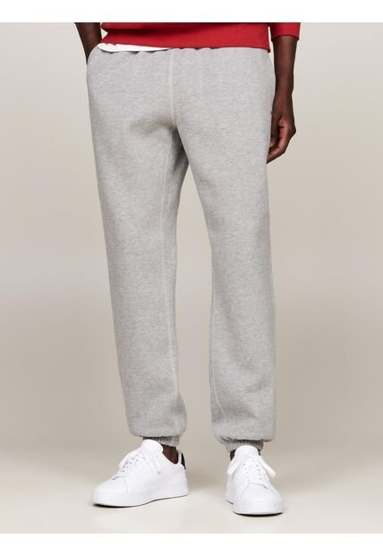 Joggers Gris De Felpa Con Bajos Elásticos Tommy Hilfiger