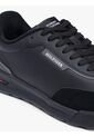 Tenis Negro Retro Runner En Mezcla De Cuero Tommy Hilfiger de Tommy Hilfiger