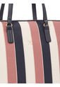 Bolso Beige Tote Poppy Stripe Tommy Hilfiger de Tommy Hilfiger