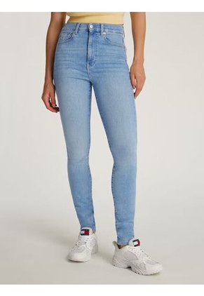 Jeans Azul Sylvia De Corte Skinny Tommy Jeans