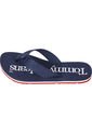 Sandalias Con Logo Bordado Mujer Negro Tommy Hilfiger de Tommy Hilfiger