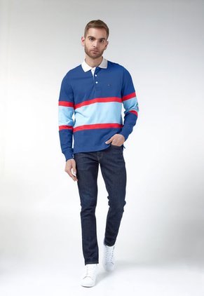 Buzo Azul-Rojo-Celeste Tommy Hilfiger