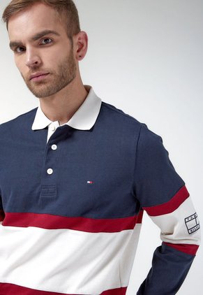 Buzo Azul-Beige-Vinotinto Tommy Hilfiger