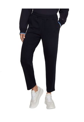 Pantalón De Corte Cónico Mujer Azul Tommy Hilfiger