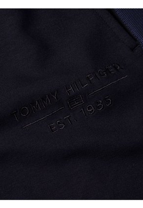 Pantalón De Corte Cónico Mujer Azul Tommy Hilfiger