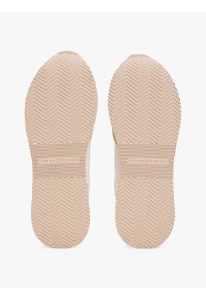 Tenis Blanco Con Paneles Metalizados Tommy Hilfiger