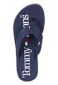 Sandalias Con Logo Bordado Mujer Negro Tommy Hilfiger de Tommy Hilfiger