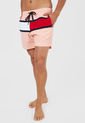 Traje de Baño Salmón-Azul-Rojo-Blanco Tommy Hilfiger de Tommy Hilfiger