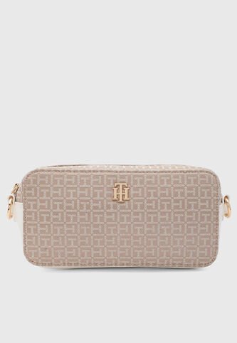 Bolso Manos Libres TOMMY HILFIGER Helena II Café Tommy Hilfiger