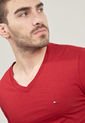 Camiseta TOMMY HILFIGER Borgoña de Tommy Hilfiger