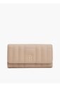 Billetera Beige Large Con Cierre De Solapa Tommy Hilfiger de Tommy Hilfiger