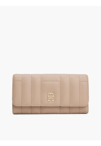 Billetera Beige Large Con Cierre De Solapa Tommy Hilfiger Tommy Hilfiger