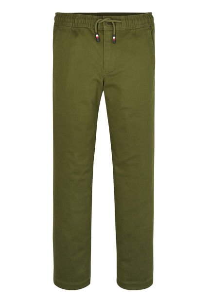 Pantalón Chino Essential Amplio Sin Cierre Niño Verde Tommy Hilfiger