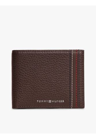 Billetera Marrón Plegable De Cuero Tommy Hilfiger Tommy Hilfiger