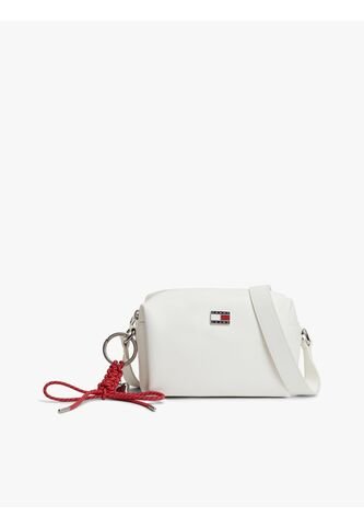 Bolso Blanco Cruzado Con Logo Tommy Hilfiger Tommy Hilfiger
