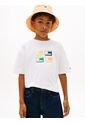 Camiseta Blanca Con Logo Gráfico 3D Tommy Hilfiger de Tommy Hilfiger