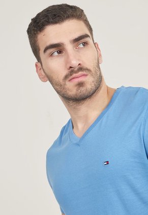 Camiseta Azul Claro Tommy Hilfiger