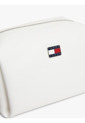 Bolso Blanco Cruzado Con Logo Tommy Hilfiger