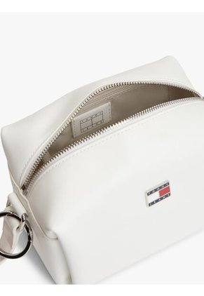 Bolso Blanco Cruzado Con Logo Tommy Hilfiger
