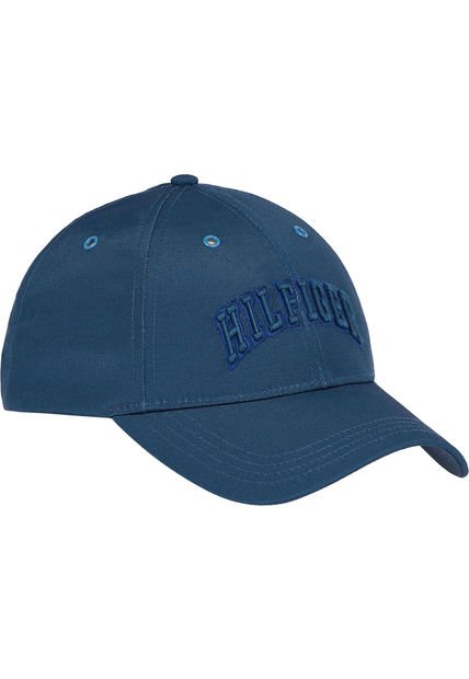 Gorra Con Logo Tonal Bordado Azul Tommy Hilfiger