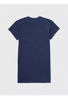 Vestido Azul Niña Azul Estilo Universitario Adaptive Tommy Hilfiger