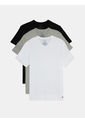 Paquete De 3 Camisetas De Cuello V Con Logo Hombre Negro Tommy Hilfiger de Tommy Hilfiger
