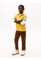 Polo Amarillo Manga Corta Con Logo Tommy Hilfiger de Tommy Hilfiger