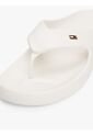 Sandalias Blanco Anatómicas Con Logo Esmaltado Tommy Hilfiger de Tommy Hilfiger