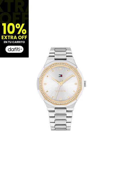 Reloj Tommy Hilfiger Modelo 1782723 Plateado Mujer