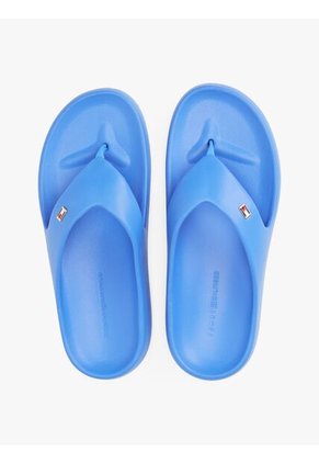 Sandalias Azul Anatómicas Con Logo Esmaltado Tommy Hilfiger